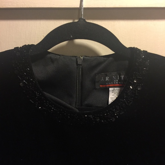 Vintage Velvet Dress - Picture 3 of 4